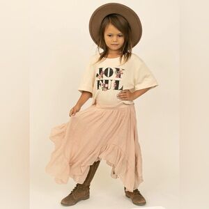 Joyfolie Mia Joy Eden Skirt in Rose Smoke
